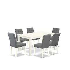 7 Piece Dinner Table Set