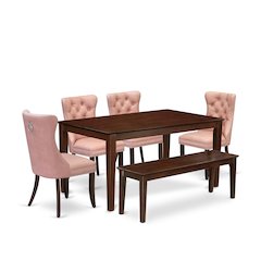 6 Piece Dining Room Set Consists of a Rectangle Kitchen Table