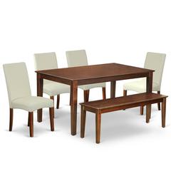 Dining Room Set Mahogany, CADR6-MAH-01