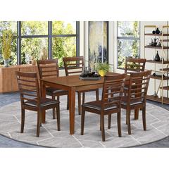 7  Pc  Dining  set-  Dining  Table  and  6  Dining  Chairs