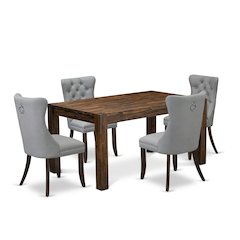 5 Piece Kitchen Table Set