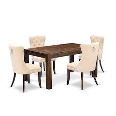 5 Piece Kitchen Table Set