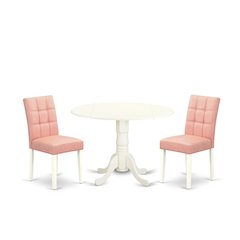 3 Piece Dining Table Set consists A Dinner Table