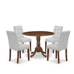 5 Piece Kitchen Dining Table Set consists A Modern Dining Table