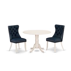 3 Piece Kitchen Table & Chairs Set