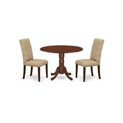 Dining Room Set Mahogany, DLEL3-MAH-16