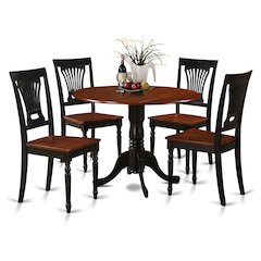5  Pc  small  Kitchen  Table  and  Chairs  set-Table  and  4  dinette  Chairs