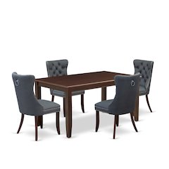 5 Piece Dining Set Consists of a Rectangle Kitchen Table