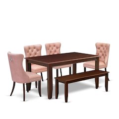 6 Piece Dining Set Contains a Rectangle Kitchen Table