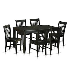 7  Pc  Dining  room  set  -Kitchen  Table  and  6  Dining  Chairs