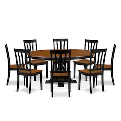 9-Piece Kitchen Set, Black & Cherry