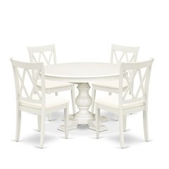 7-Piece Dinner Set, Linen White