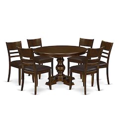 9-Piece Dining Table Set, Espresso