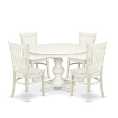 9-Piece Dining Room Set, Linen White