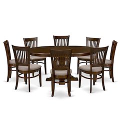 9-Piece Dining Room Table, Espresso