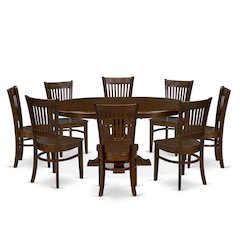 5-Piece Mid-Century Kitchen Set, Espresso