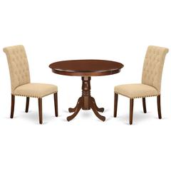 Dining Room Set Mahogany, HLBR3-MAH-04