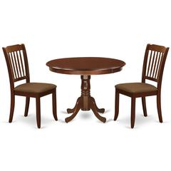 Dining Room Set Mahogany, HLDA3-MAH-C