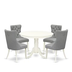 5 Piece Modern Dining Table Set