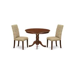 Dining Room Set Mahogany, HLEL3-MAH-16