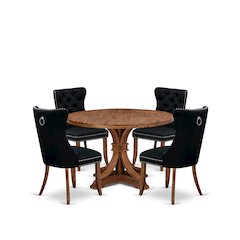5-Piece Kitchen Set In Black Color