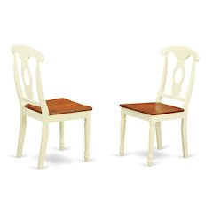 Elegant Wooden Dining Chair Set of 2 for Kitchen and Dining Room