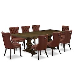 9 Piece Dining Table Set