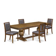 5 piece Dining Room Set included of a Kitchen Table and 4 Dining Chairs