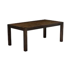 Rectangular Dining Table, Distressed Jacobean, Solid Wood, 72-Inch