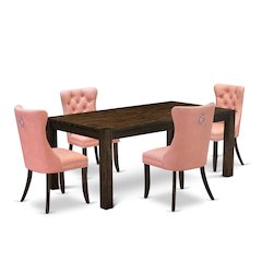 5 Piece Dining Table Set