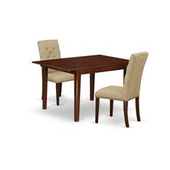 Dining Room Set Mahogany, MLEL3-MAH-16