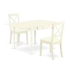 Dining Room Set Linen White, MZBO3-LWH-LC