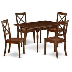 Dining Room Set Mahogany, MZBO5-MAH-W