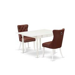 3 Piece Dining Table Set