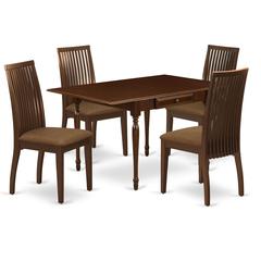Dining Room Set Mahogany, MZIP5-MAH-C