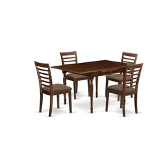 Dining Room Set Mahogany, MZML5-MAH-C