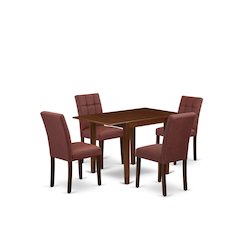 5 Piece Dining Room Table Set contain A Mid Century Modern Table