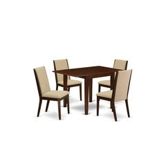 Dining Room Set Mahogany, NDLA5-MAH-04
