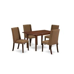 Dining Room Set Mahogany, NFFL5-MAH-18