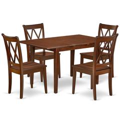 Dining Room Set Mahogany, NOCL5-MAH-W