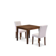 3 Piece Dining Set contain A Wooden Kitchen Table