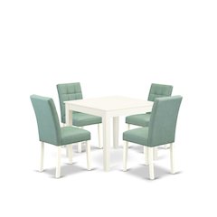 5 Piece Kitchen Dining Table Set consists A Dinner Table