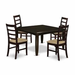 PARF5-CAP-C 5 Pc Dining room set-Table and 4 Kitchen Chairs.