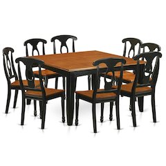 9  Pc  Dining  room  set-Dining  Table  and  8  Wooden  Dining  Chairs