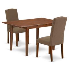 Dining Room Set Mahogany, PSEN3-MAH-18