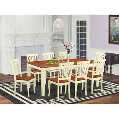 9  PC  dinette  set  for  8-  Dining  Table  and  8  Dining  Chairs