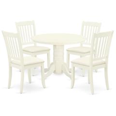 Dining Room Set Linen White, SHDA5-WHI-C