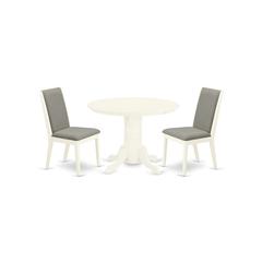 Dining Room Set Linen White, SHLA3-WHI-06