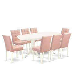 9 Piece Kitchen Table Set Mid-Century