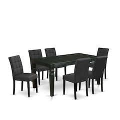 7 Piece Kitchen Table Set contain A Dining Table